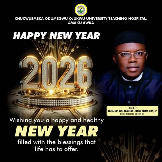 DR. AKABUIKE WELCOMES YOU TO A NEW YEAR OF BLESSINGS AND GOOD HEALTH